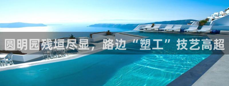 太阳诚集团有限公司是国企吗：圆明园残垣尽显，路边“塑工”技艺高超