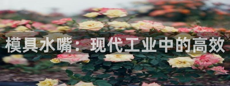 太阳集团网投：模具水嘴：现代工业中的高效