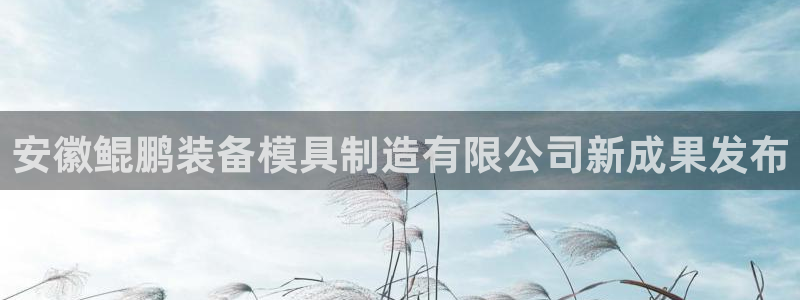 太阳阳城集团：安徽鲲鹏装备模具制造有限公司新成果发布