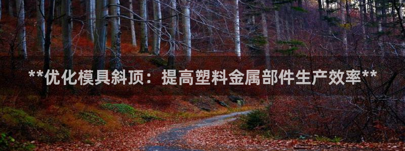 太阳集团网站：**优化模具斜顶：提高塑料金属部件生产效率**