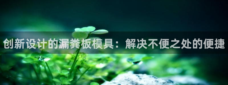 太阳成集团tyc234cc—首页欢迎您：创新设计的漏粪板模具：解决不便之处的便捷