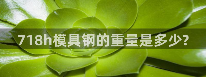 曲靖红太阳集团：718h模具钢的重量是多少?