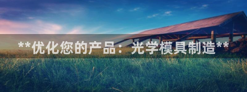 太阳成集团tyc3345：**优化您的产品：光学模具制造**