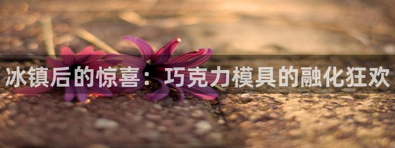 太阳集团2018登录网址：冰镇后的惊喜：巧克力模具的融化狂欢