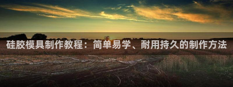 高淳红太阳集团：硅胶模具制作教程：简单易学、耐用持久的制作方法