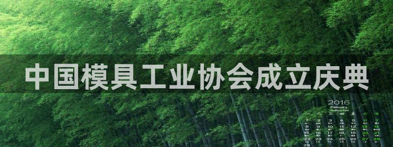 太阳集团tcy8722贵宾会：中国模具工业协会成立庆典