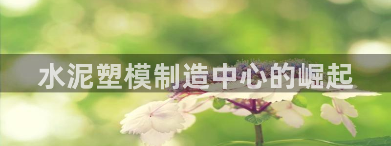 太阳老板身价：水泥塑模制造中心的崛起